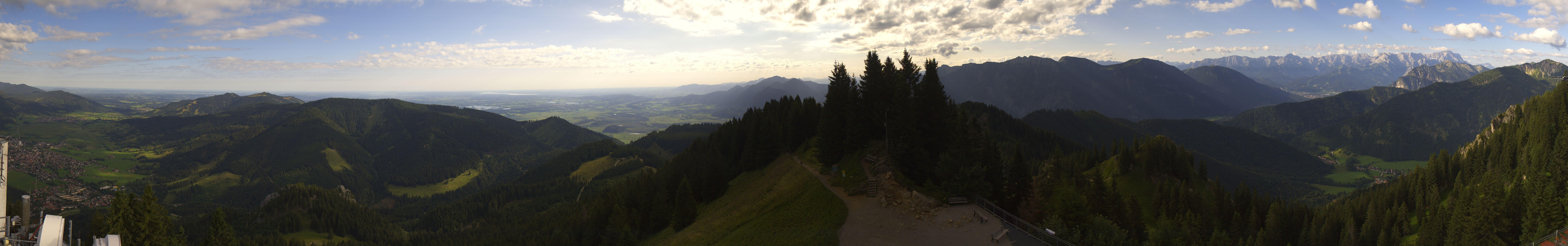 Archiv Foto Webcam Oberammergau - Laber Gipfel