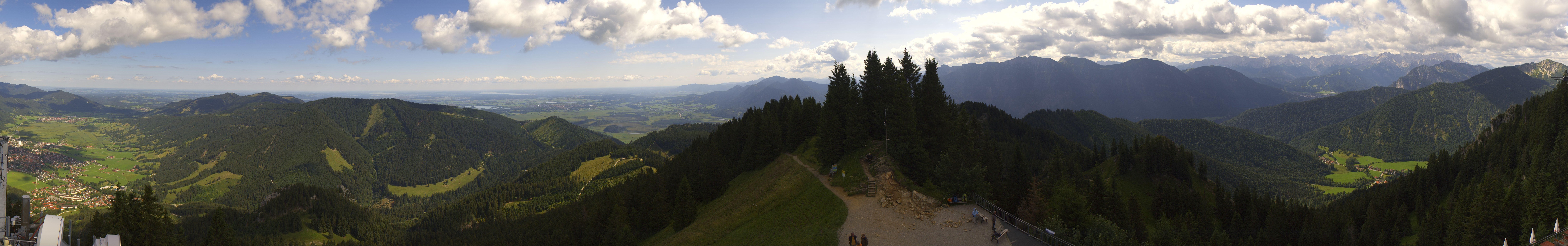 Archiv Foto Webcam Oberammergau - Laber Gipfel
