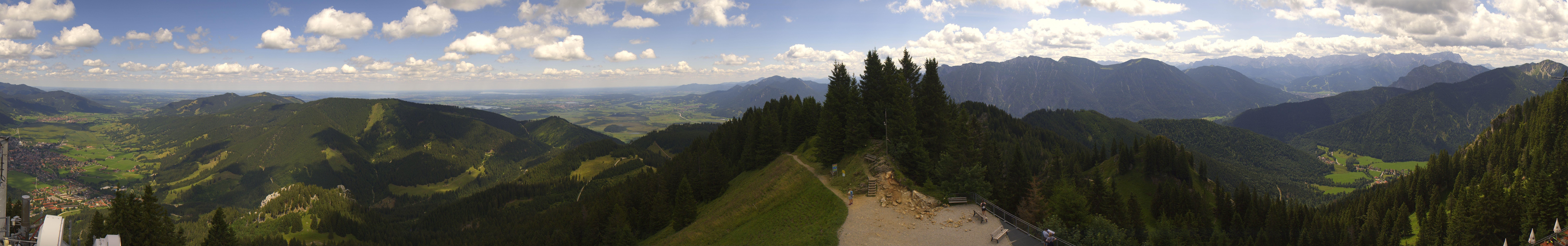 Archiv Foto Webcam Oberammergau - Laber Gipfel
