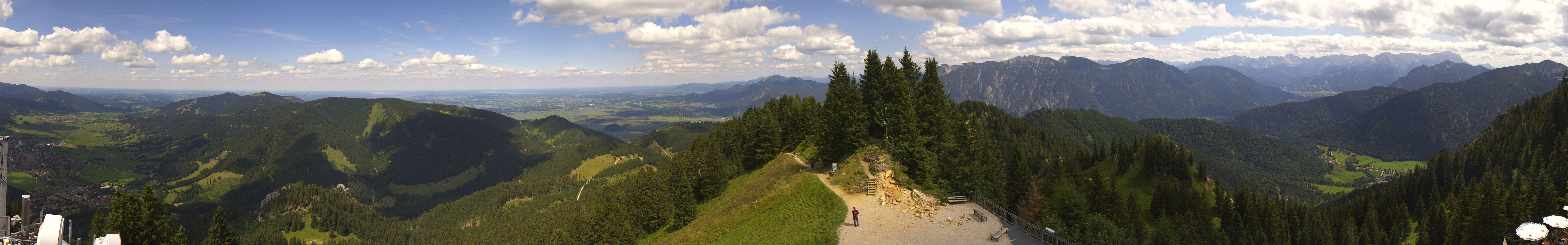Archiv Foto Webcam Oberammergau - Laber Gipfel