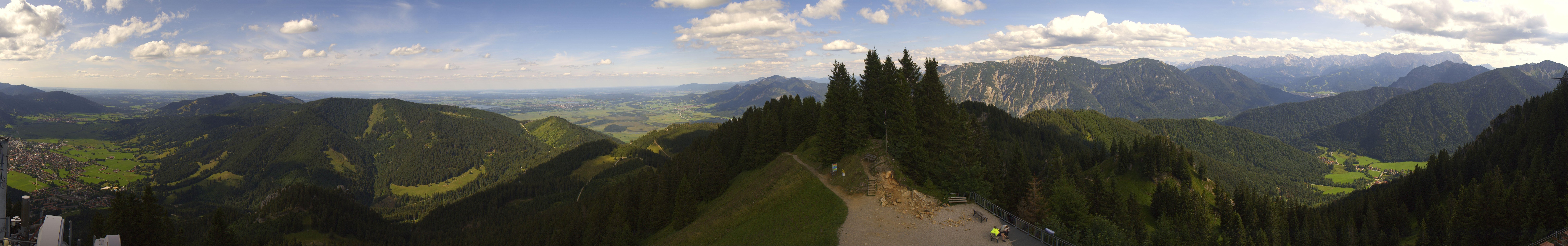 Archiv Foto Webcam Oberammergau - Laber Gipfel