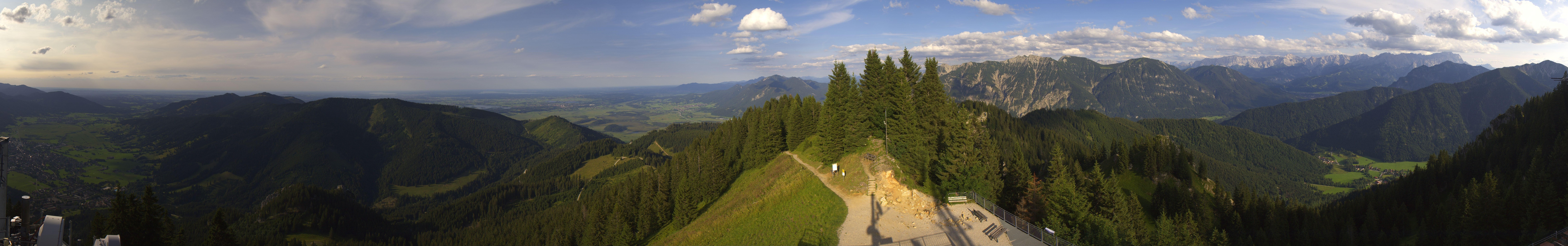 Archiv Foto Webcam Oberammergau - Laber Gipfel