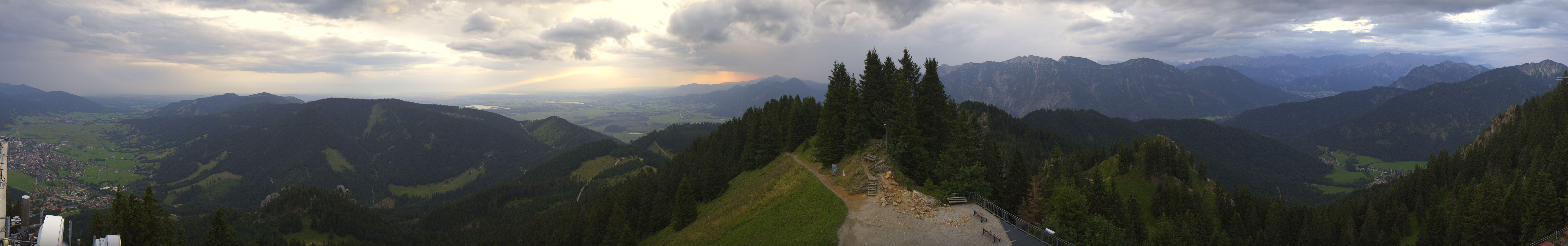 Archiv Foto Webcam Oberammergau - Laber Gipfel