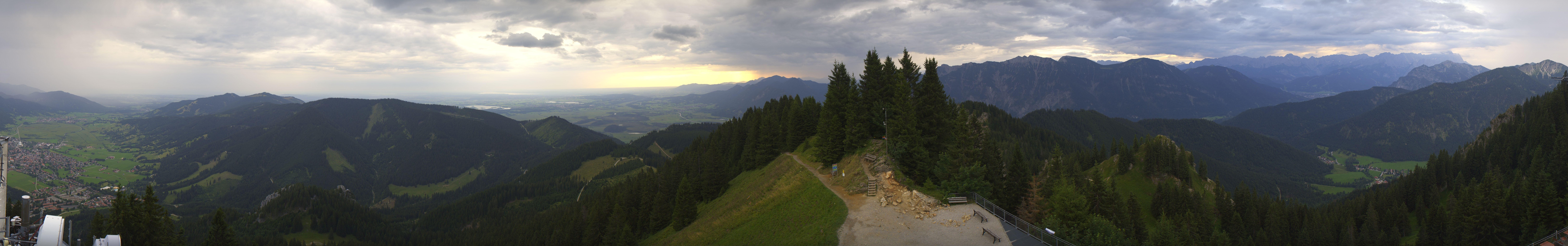 Archiv Foto Webcam Oberammergau - Laber Gipfel