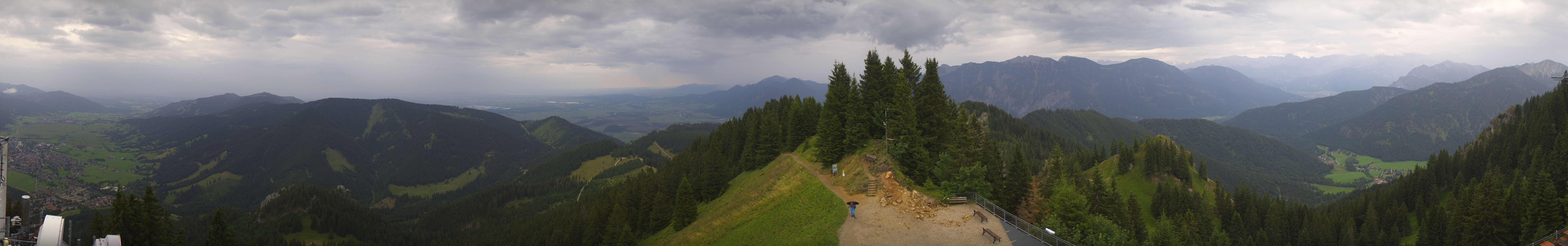 Archiv Foto Webcam Oberammergau - Laber Gipfel