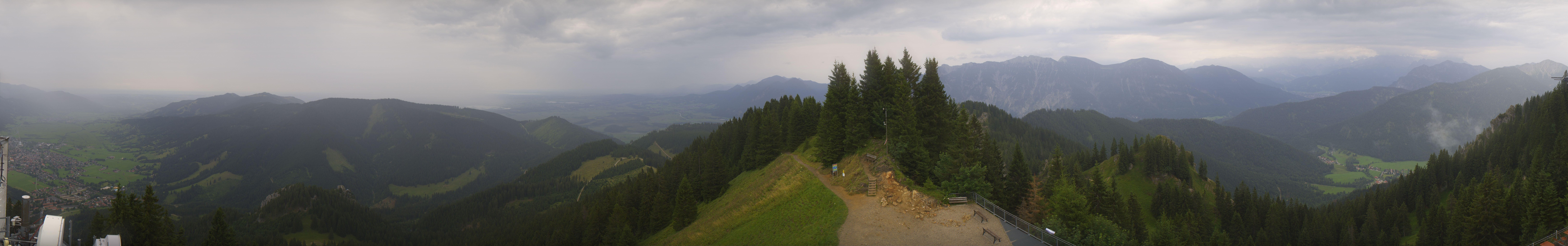 Archiv Foto Webcam Oberammergau - Laber Gipfel