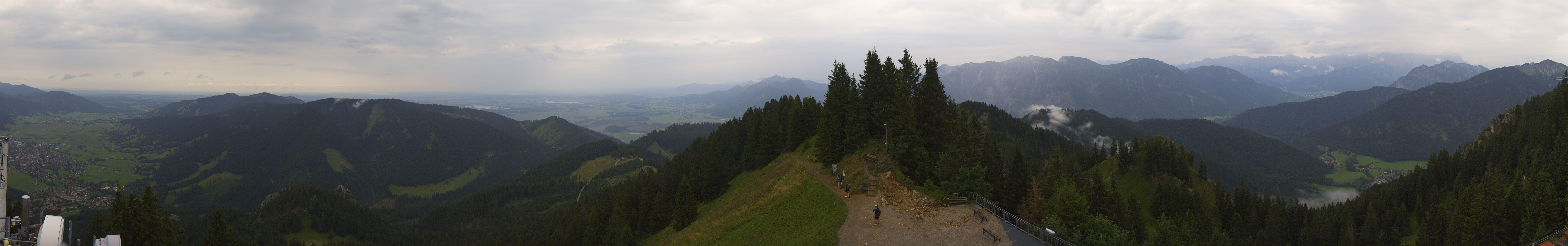Archiv Foto Webcam Oberammergau - Laber Gipfel