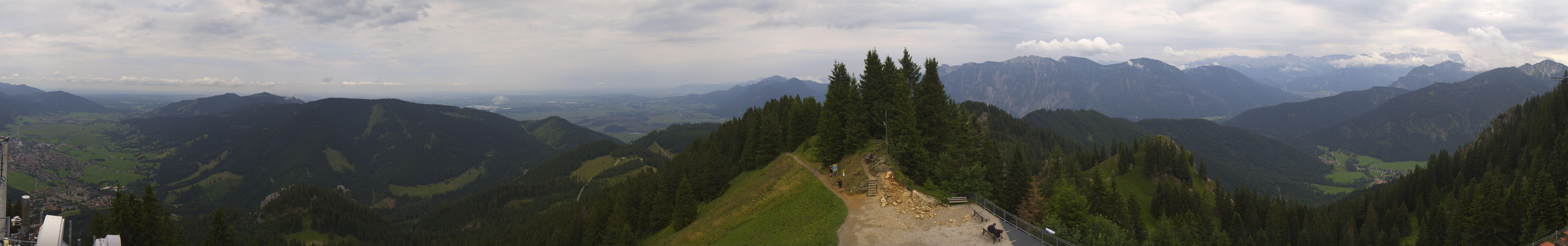 Archiv Foto Webcam Oberammergau - Laber Gipfel