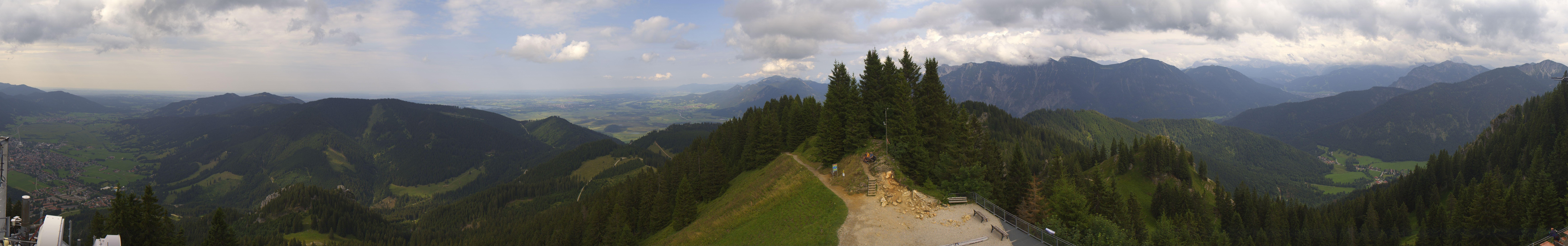 Archiv Foto Webcam Oberammergau - Laber Gipfel