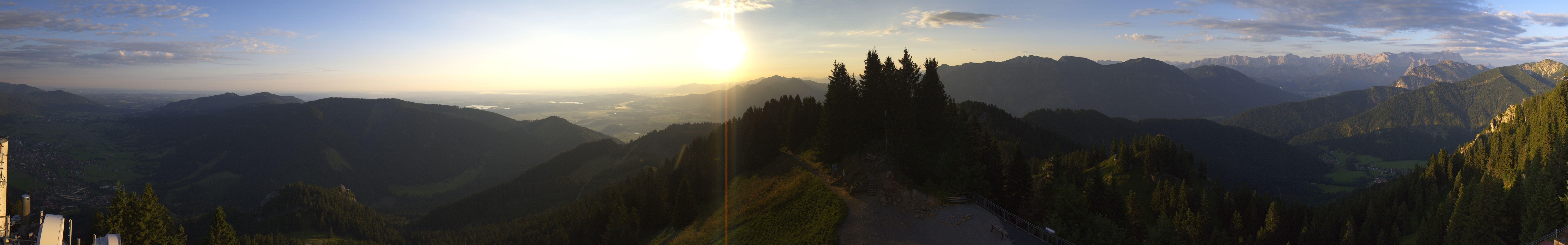 Archiv Foto Webcam Oberammergau - Laber Gipfel
