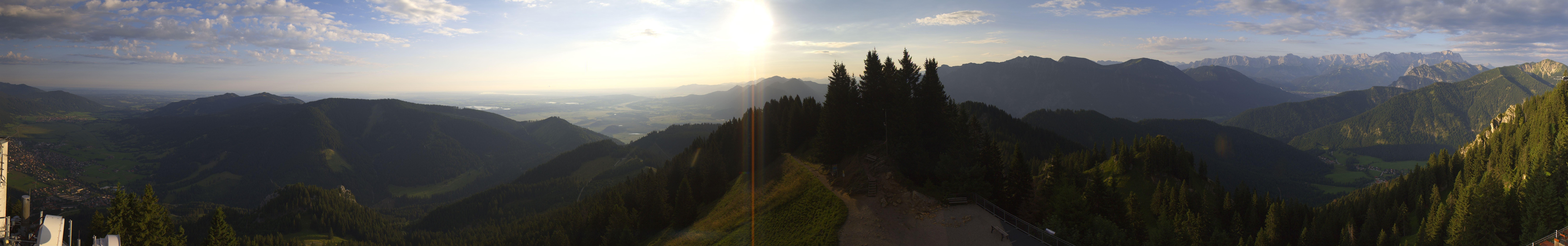 Archiv Foto Webcam Oberammergau - Laber Gipfel