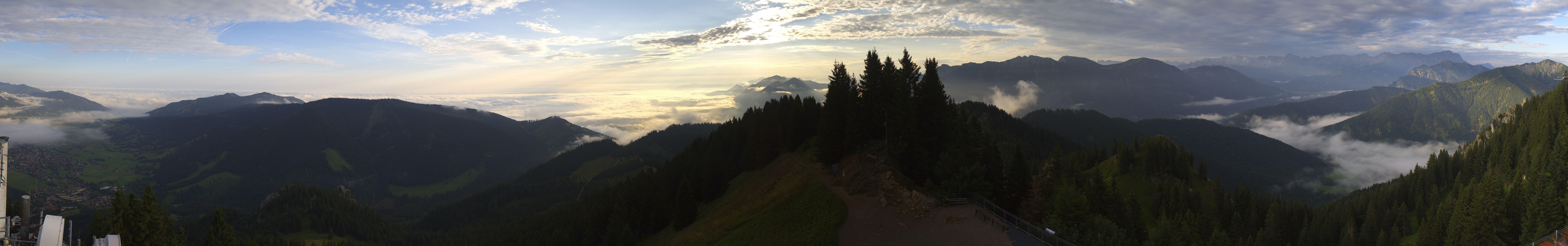 Archiv Foto Webcam Oberammergau - Laber Gipfel