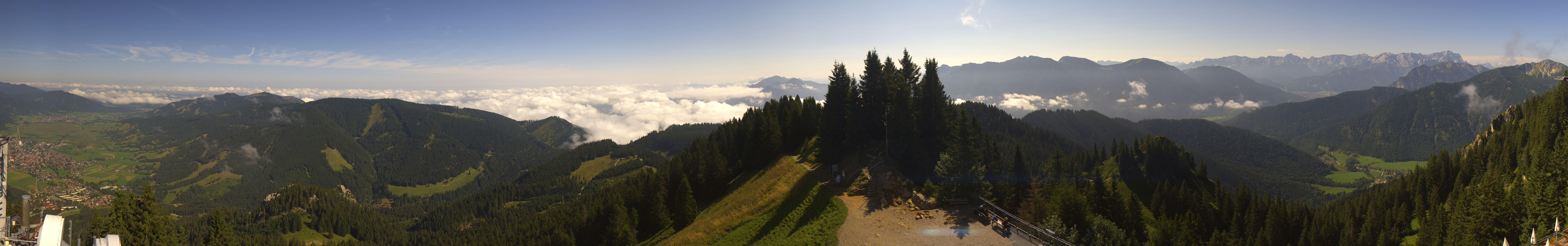 Archiv Foto Webcam Oberammergau - Laber Gipfel