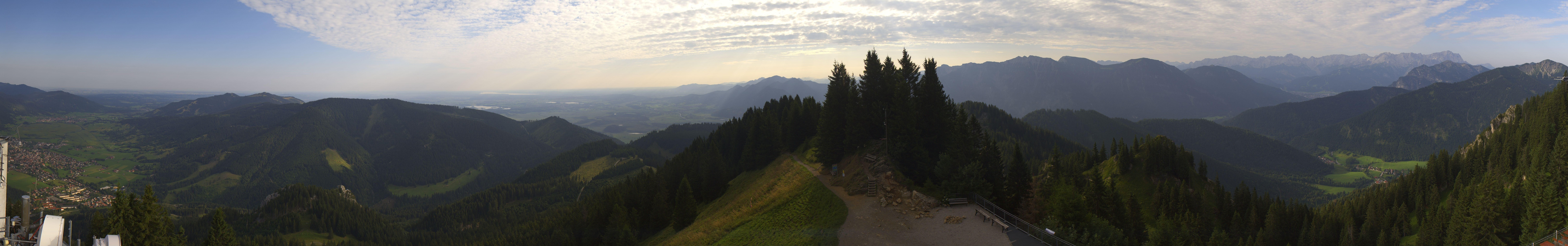 Archived image Webcam Oberammergau - Summit Mt. Laber
