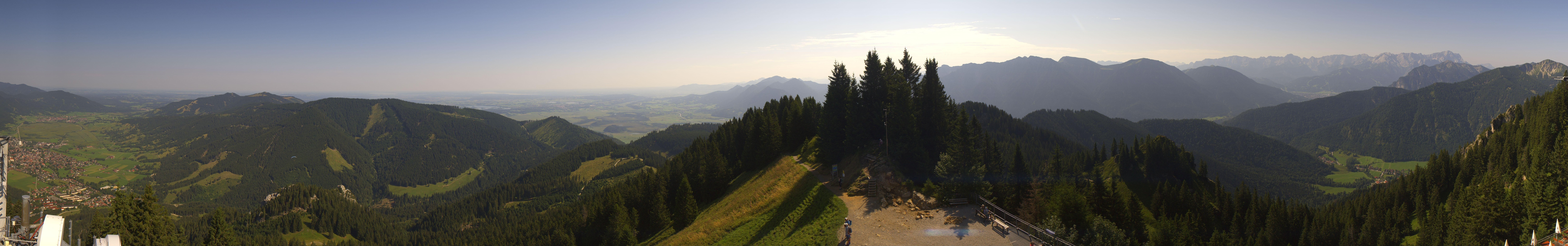Archived image Webcam Oberammergau - Summit Mt. Laber