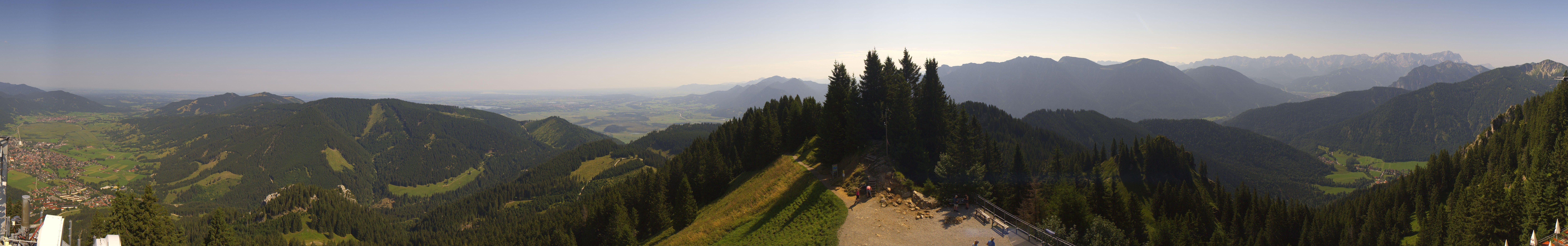 Archived image Webcam Oberammergau - Summit Mt. Laber