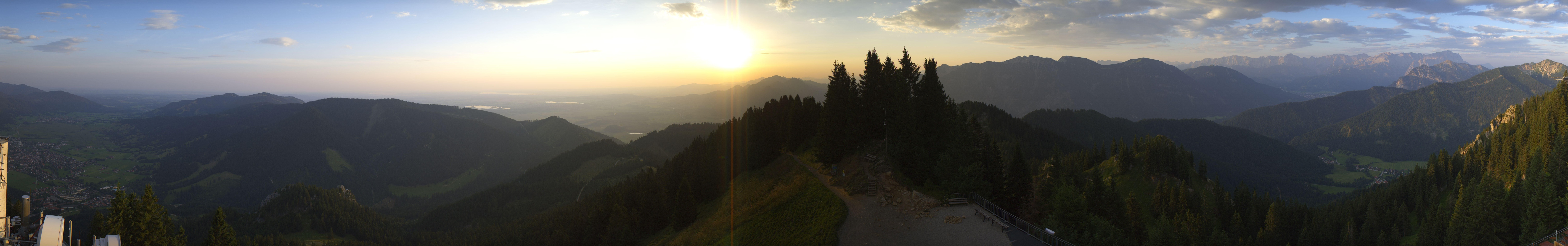 Archiv Foto Webcam Oberammergau - Laber Gipfel