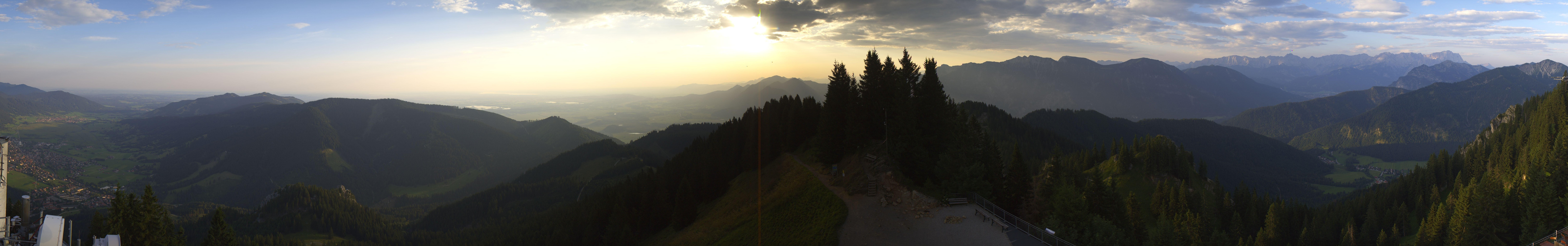 Archiv Foto Webcam Oberammergau - Laber Gipfel