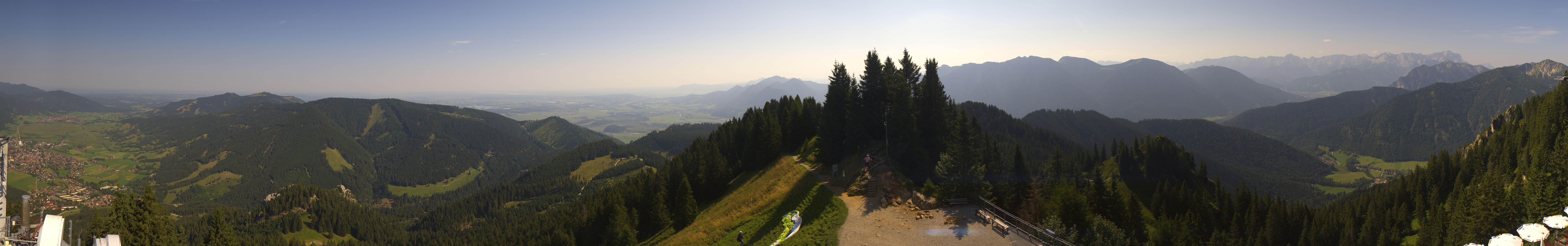 Archiv Foto Webcam Oberammergau - Laber Gipfel