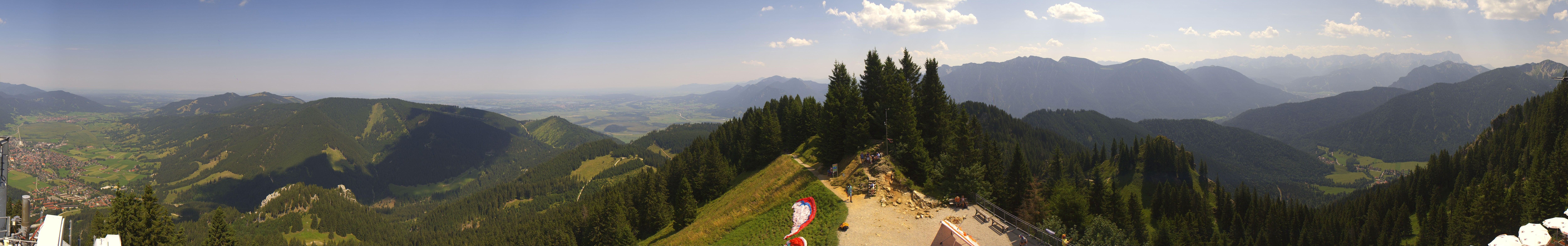 Archiv Foto Webcam Oberammergau - Laber Gipfel