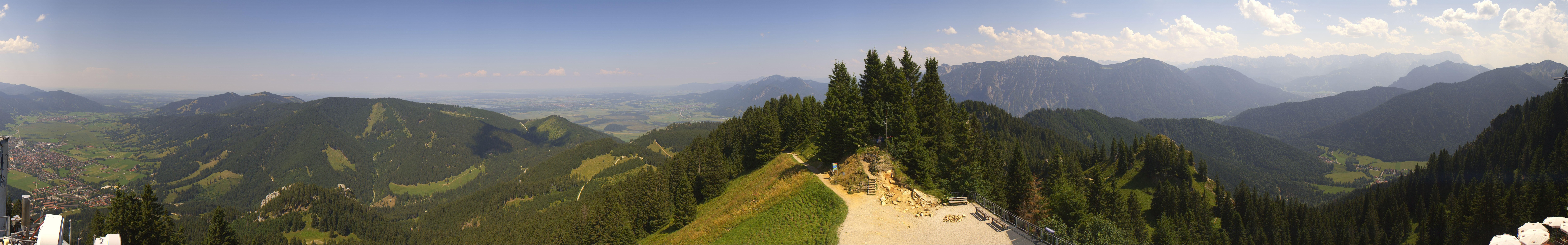 Archiv Foto Webcam Oberammergau - Laber Gipfel