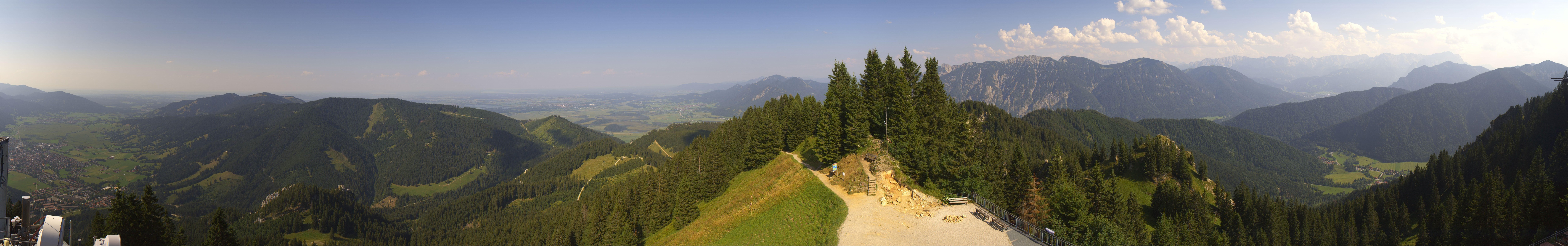 Archiv Foto Webcam Oberammergau - Laber Gipfel