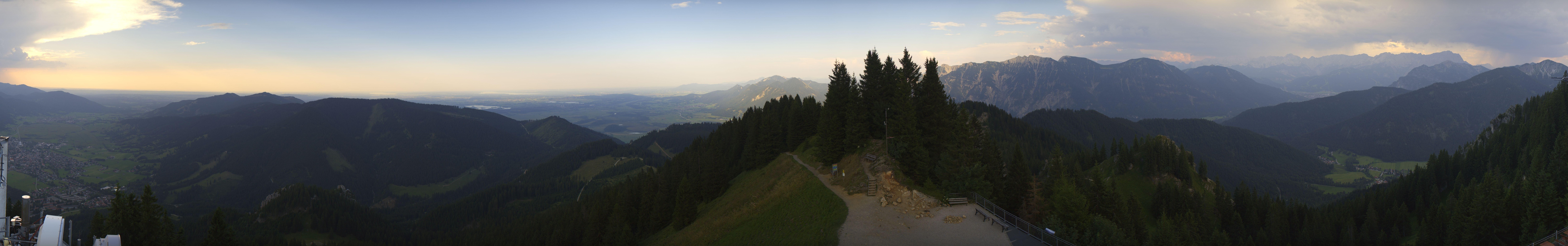 Archiv Foto Webcam Oberammergau - Laber Gipfel