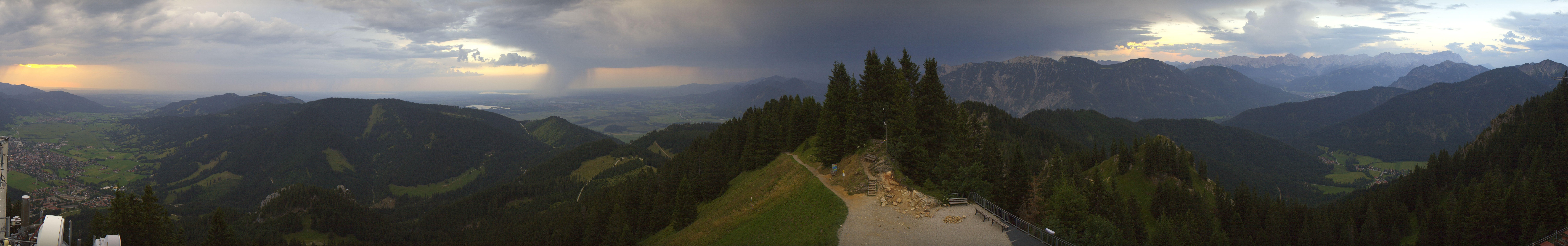 Archiv Foto Webcam Oberammergau - Laber Gipfel