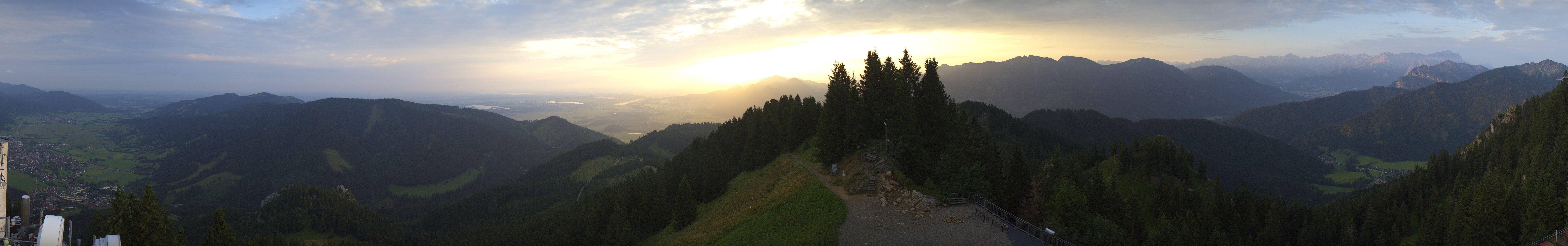 Archiv Foto Webcam Oberammergau - Laber Gipfel