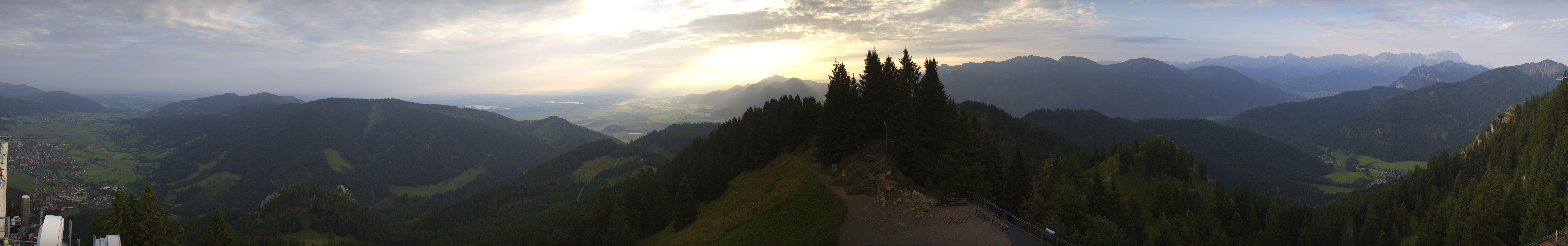 Archiv Foto Webcam Oberammergau - Laber Gipfel