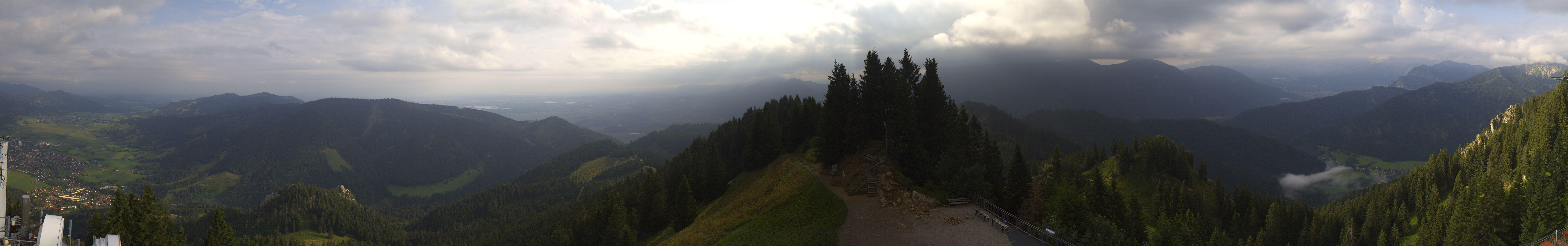 Archiv Foto Webcam Oberammergau - Laber Gipfel