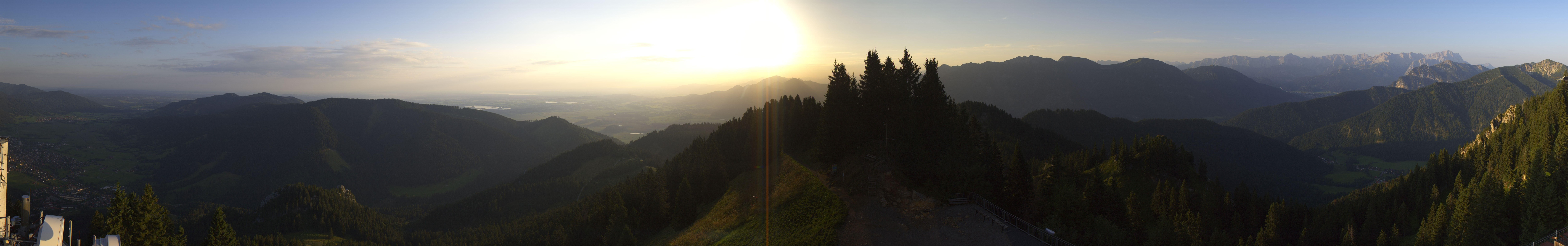 Archiv Foto Webcam Oberammergau - Laber Gipfel
