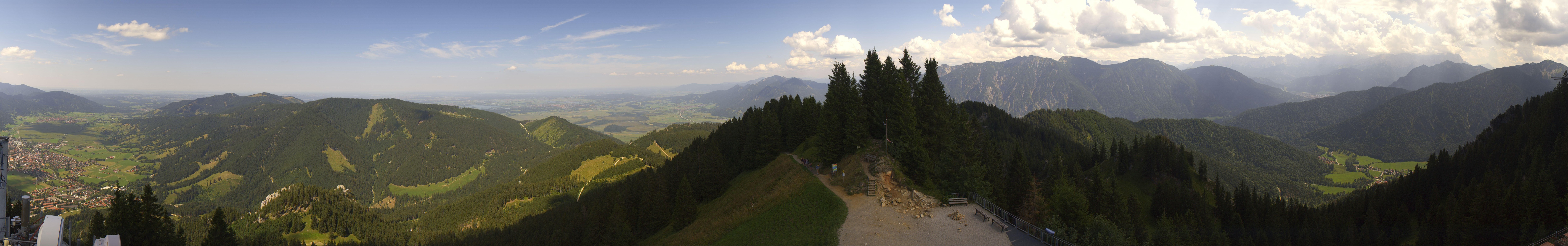 Archiv Foto Webcam Oberammergau - Laber Gipfel