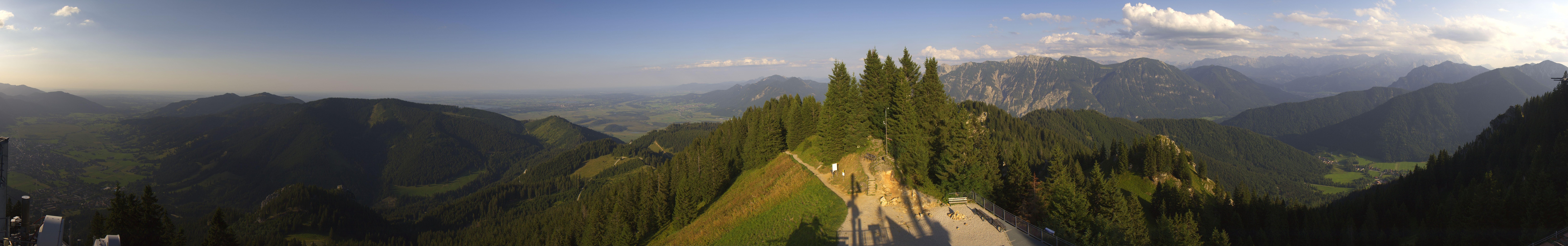 Archiv Foto Webcam Oberammergau - Laber Gipfel