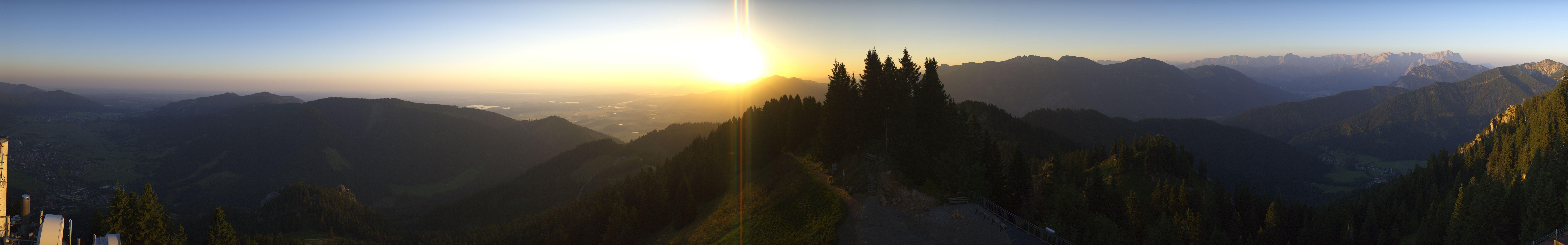 Archiv Foto Webcam Oberammergau - Laber Gipfel