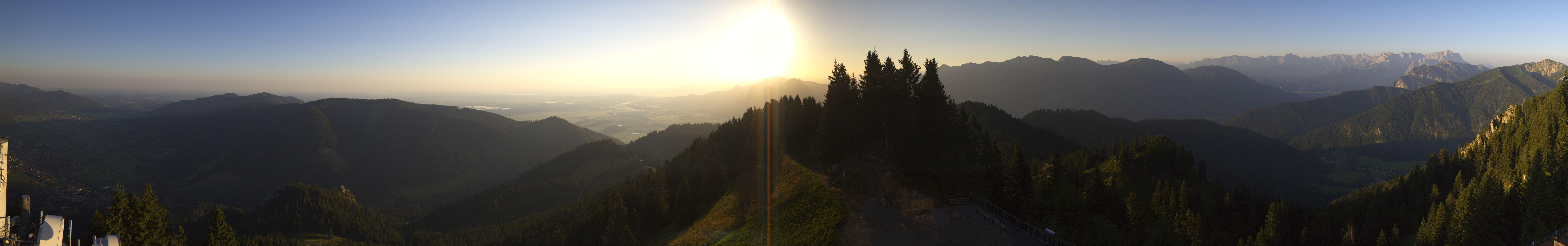 Archiv Foto Webcam Oberammergau - Laber Gipfel