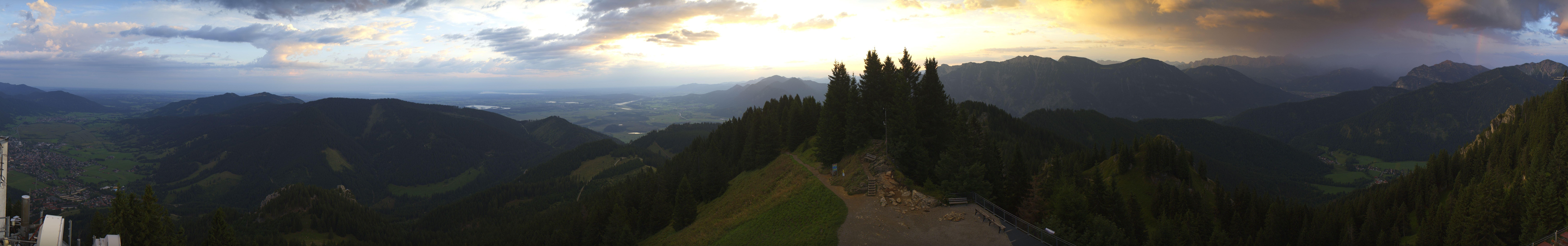 Archiv Foto Webcam Oberammergau - Laber Gipfel