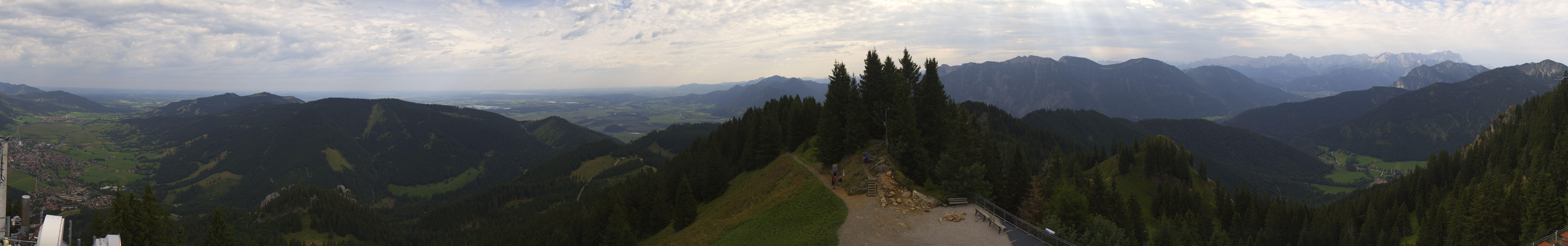 Archiv Foto Webcam Oberammergau - Laber Gipfel