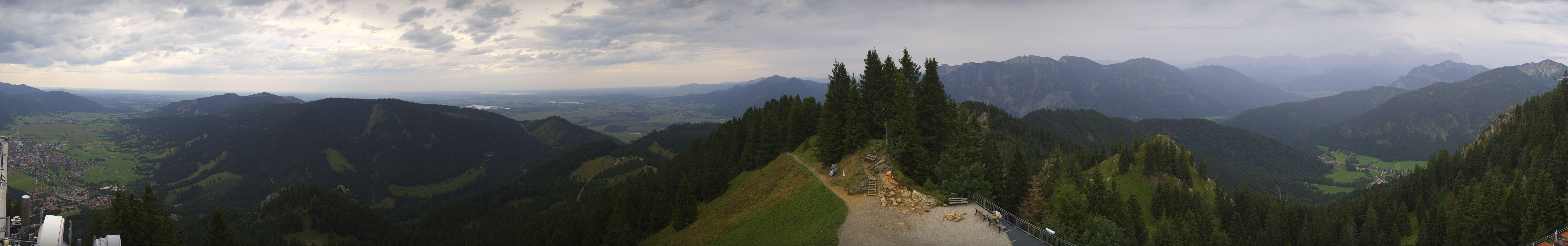 Archiv Foto Webcam Oberammergau - Laber Gipfel
