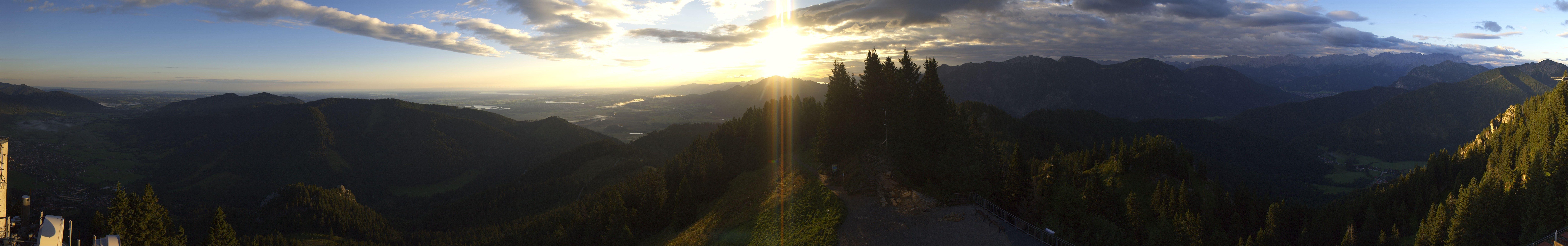 Archived image Webcam Oberammergau - Summit Mt. Laber