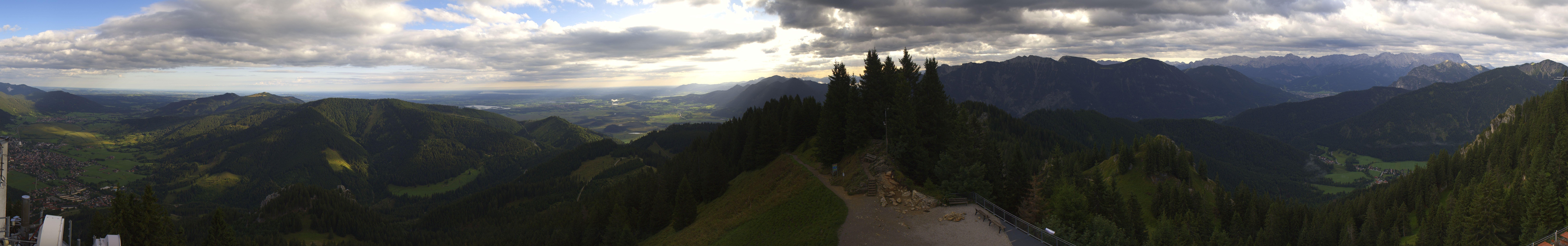 Archived image Webcam Oberammergau - Summit Mt. Laber