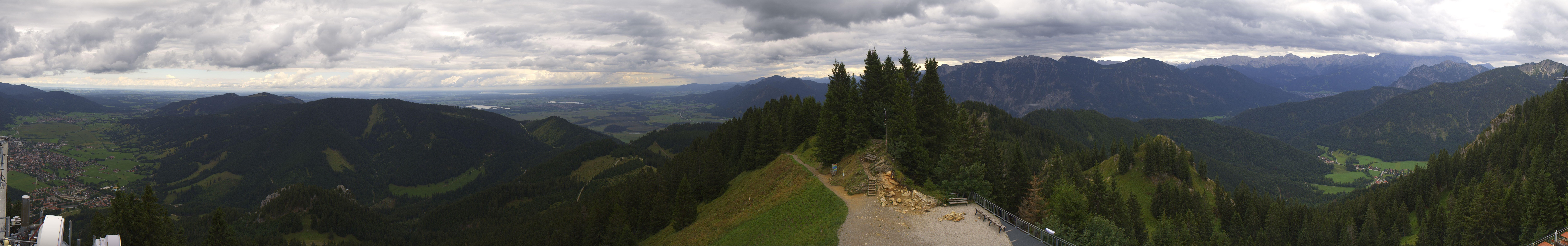 Archived image Webcam Oberammergau - Summit Mt. Laber