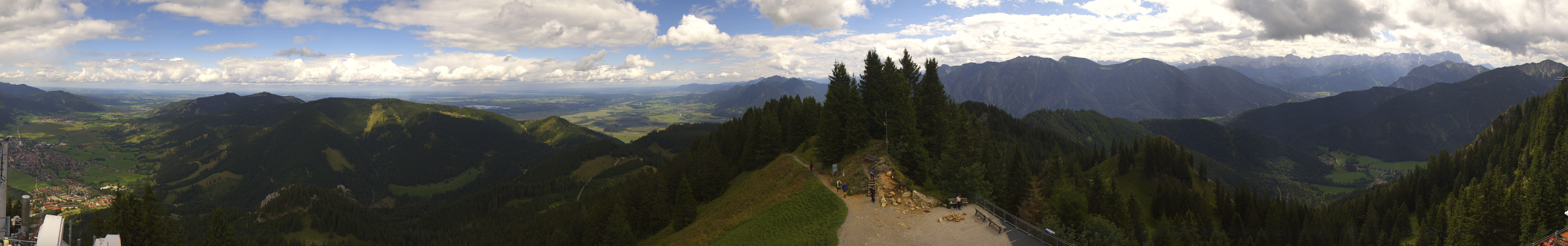Archived image Webcam Oberammergau - Summit Mt. Laber