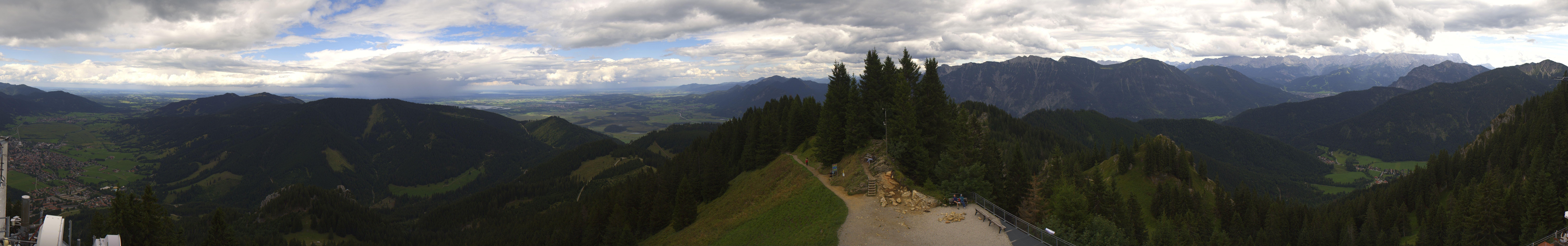 Archived image Webcam Oberammergau - Summit Mt. Laber