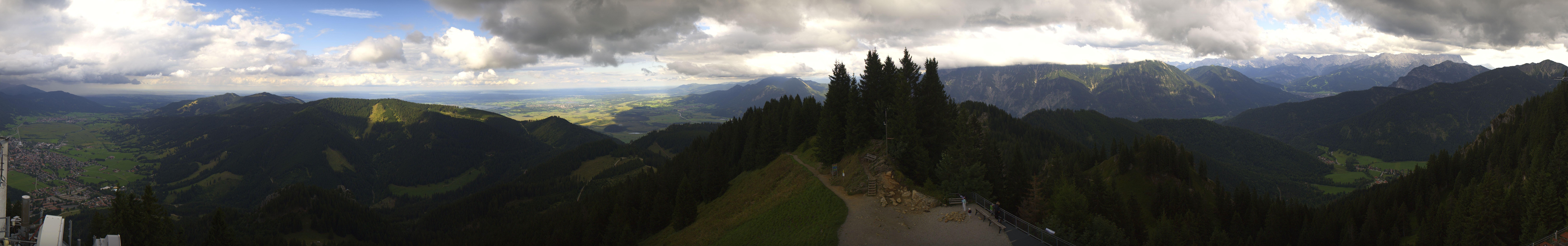 Archived image Webcam Oberammergau - Summit Mt. Laber