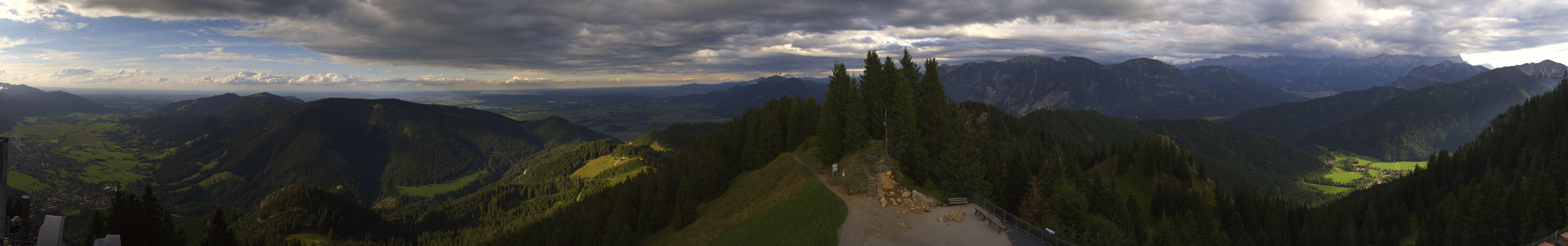 Archived image Webcam Oberammergau - Summit Mt. Laber