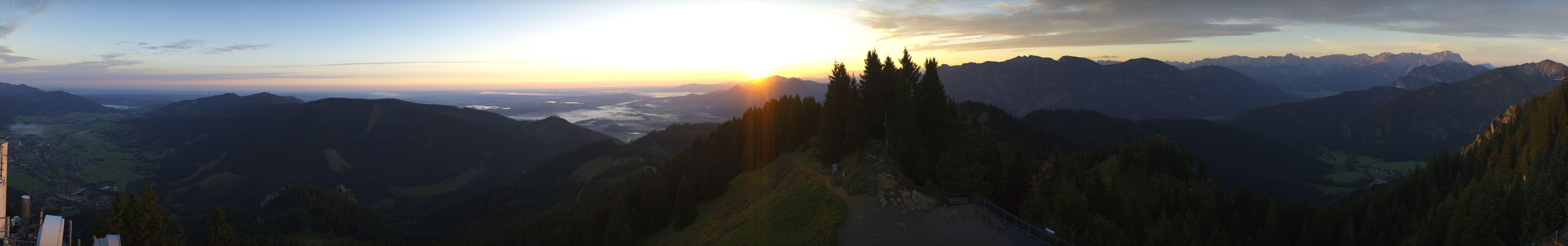 Archiv Foto Webcam Oberammergau - Laber Gipfel