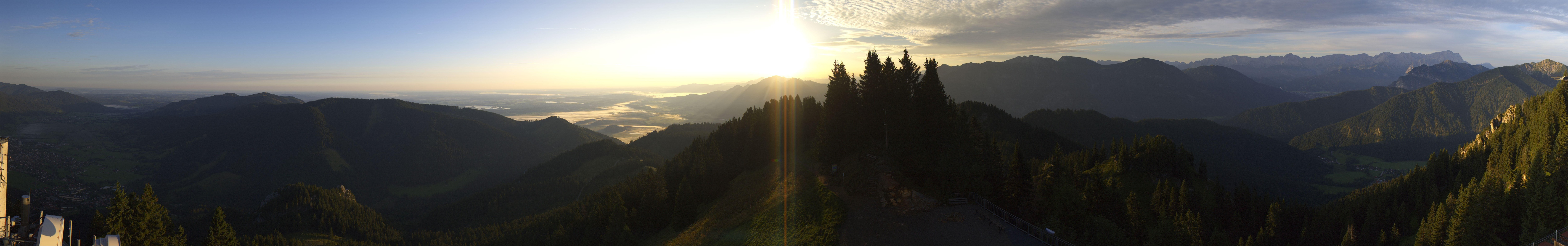 Archiv Foto Webcam Oberammergau - Laber Gipfel