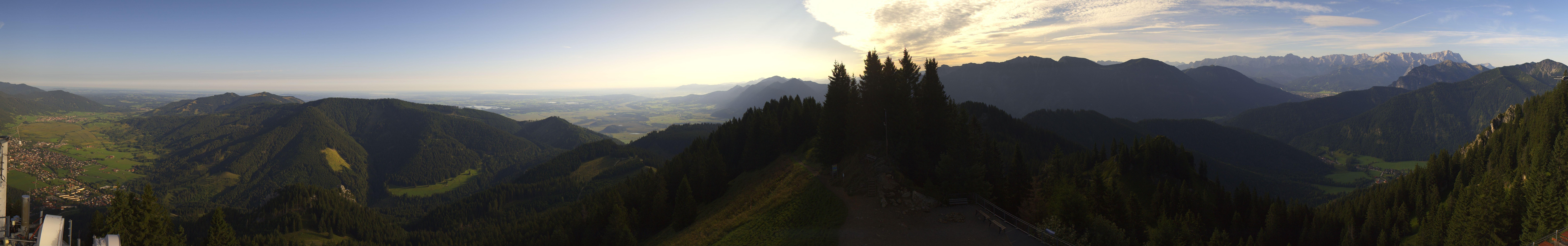 Archiv Foto Webcam Oberammergau - Laber Gipfel