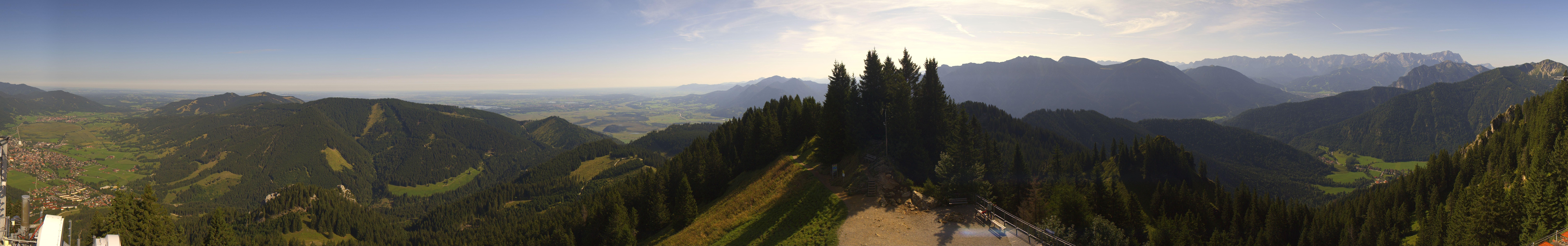 Archiv Foto Webcam Oberammergau - Laber Gipfel